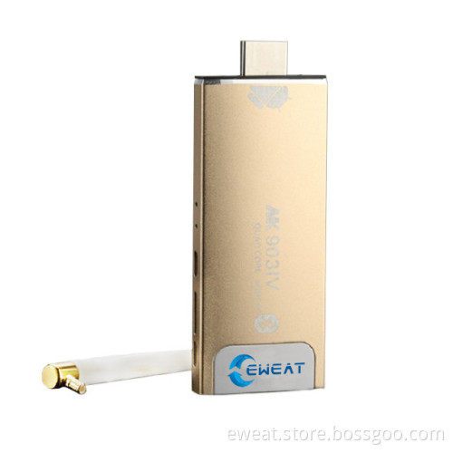 Rockchip RK3188 Quad Core Quad GPU Android TV Dongle with TF Card Slot and External Antenna